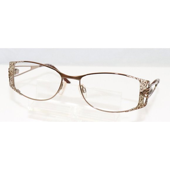 New Women's Cazal Brown Eyeglasses - Picture 1 of 3